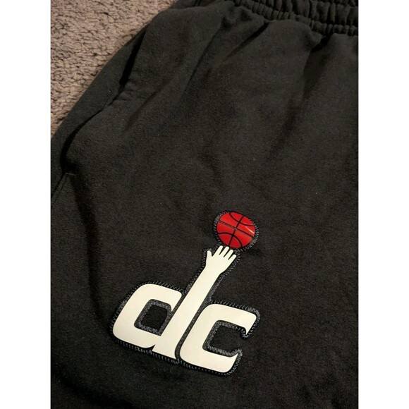 Nike NBA Authentic Washington Wizards Black Shorts Men's Big & Tall Medium Tall - Picture 2 of 8